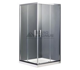 DUSEL Душевая кабина без поддона прозрачная 800x800x1900 мм A-513