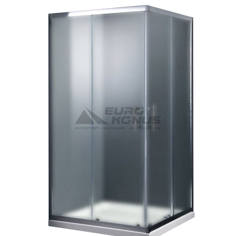 DUSEL Душевая кабина без поддона шиншилла 800x800x1900 мм A-513