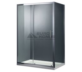 DUSEL Душова кабіна без піддону прозора 1200x800x1900 мм A-515