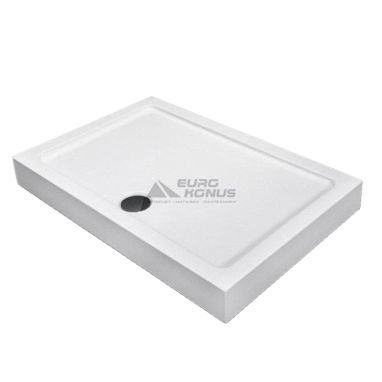 DUSEL Душевой поддон на ножках D104 100x80x135