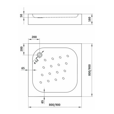 DEANTE Душевой поддон Corner KTC 041B