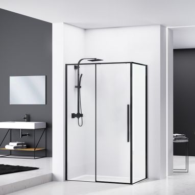 EGER Душевая кабина с поддоном A LANY (599-550 Black)