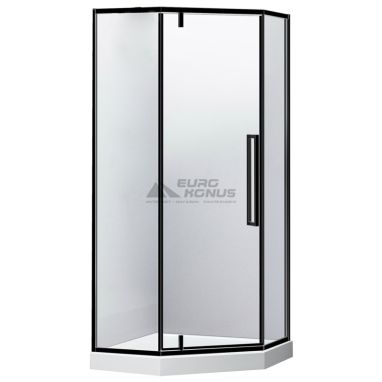 EGER Душевая кабина с поддоном A LANY (599-552 Black)