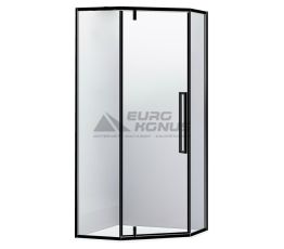 EGER Душевая кабина без поддона A LANY (599-553/1 Black)