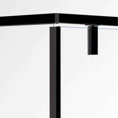 EGER Душевая кабина без поддона A LANY (599-553/1 Black)