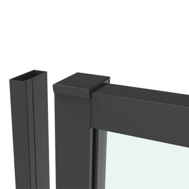 EGER Расширительный профиль 195 см A LANY черный (599-500 Black)