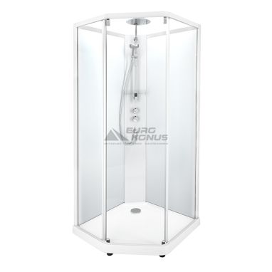 IDO Душевой бокс с термостатической панелью Showerama 10-5 Comfort 90x90 см (558.113.00.1)