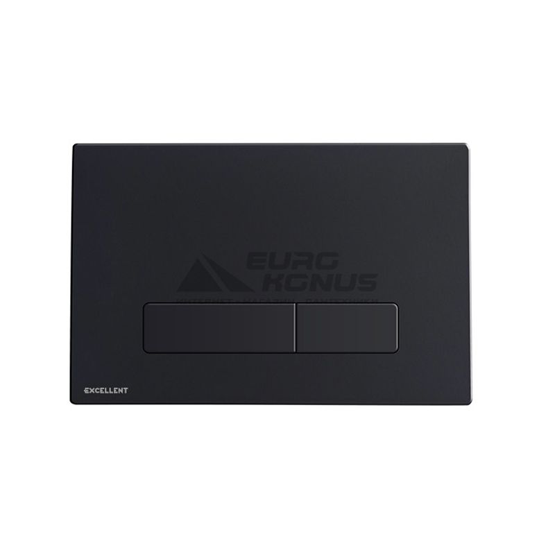EXCELLENT Клавиша смыва Aurro Black (INEX.AU230.150.SOFT.BL)
