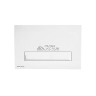 EXCELLENT Клавиша смыва Platto White (INEX.PL230.150.WH)