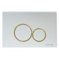 IMPRESE Клавиша смыва матовый хром (i7117PS)