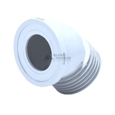АНИ Пласт Труба фановая короткая 110*/45° (W4228)