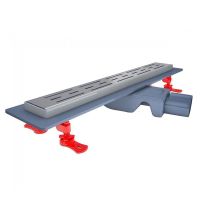 VALTEMO Трап горизонтальный d50 80 см с соединением d40-50 Smartline Base VLD-565330.12