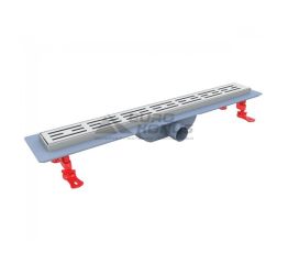 VALTEMO Трап горизонтальный d40 30 см с соединением d40-50 Ducoline Base VLD-596305