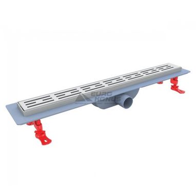 VALTEMO Трап горизонтальный d40 40 см с соединением d40-50 Ducoline Base VLD-596310