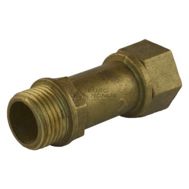БЕРЕЗАН Переход 1/2"Н. 1/2"В. с накидной гайкой L53 (1652Б)