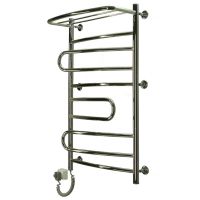 ELNA Полотенцесушитель электрический левосторонний с РЕГ Парус-9 Slim (900х530х275 мм) нержавеющая сталь