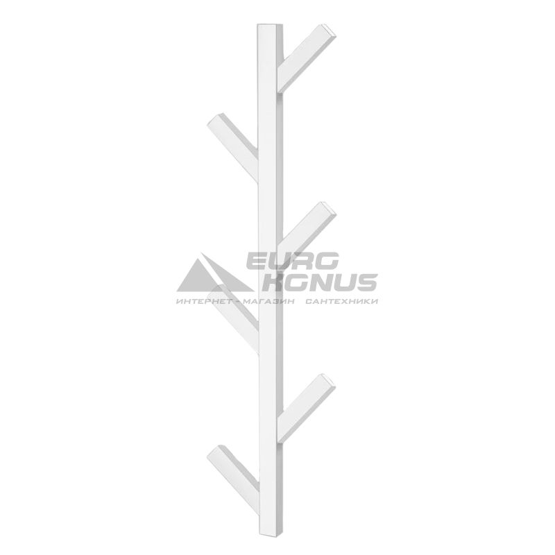 GENESIS AQUA Полотенцесушитель водяной Albero 1000x200 белый