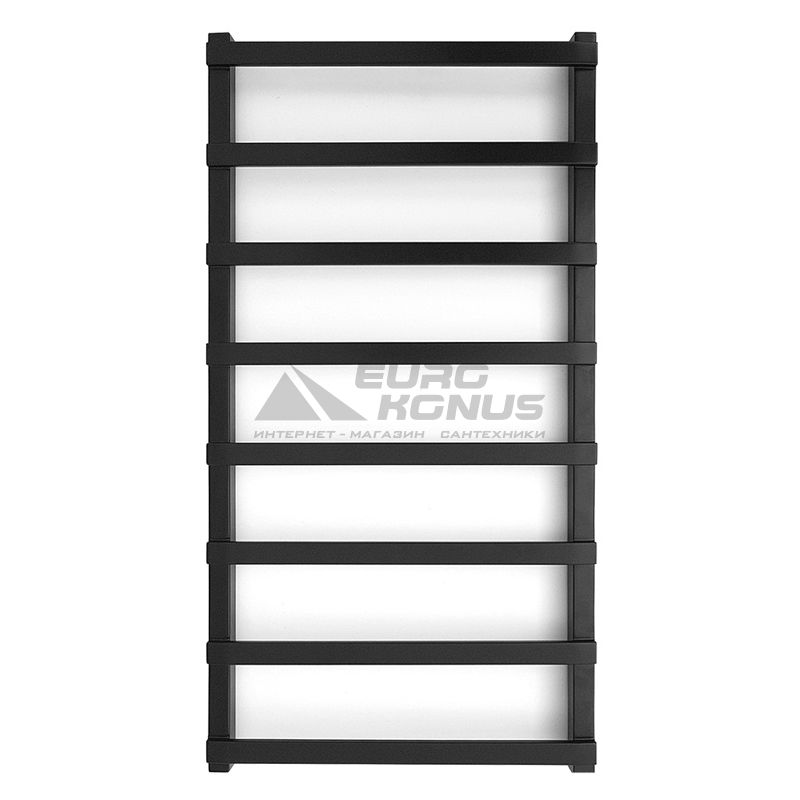 GENESIS AQUA Полотенцесушитель электрический Basis Light 1000x530 черный