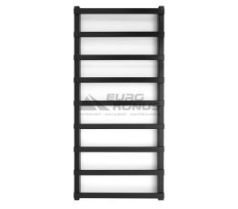 GENESIS AQUA Полотенцесушитель водяной Basis Light 1200x530 черный