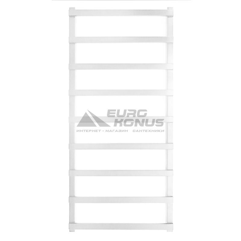 GENESIS AQUA Полотенцесушитель электрический Basis Light 1200x530 белый