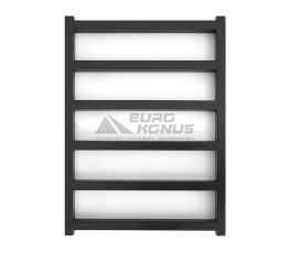 GENESIS AQUA Полотенцесушитель водяной Bud 800x530 черный