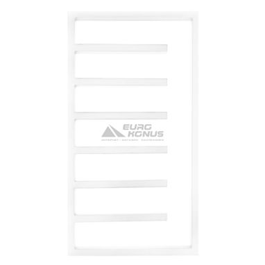 GENESIS AQUA Полотенцесушитель водяной Combo 1000x530 белый