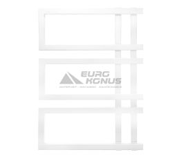 GENESIS AQUA Полотенцесушитель водяной Enzo 800x530 белый