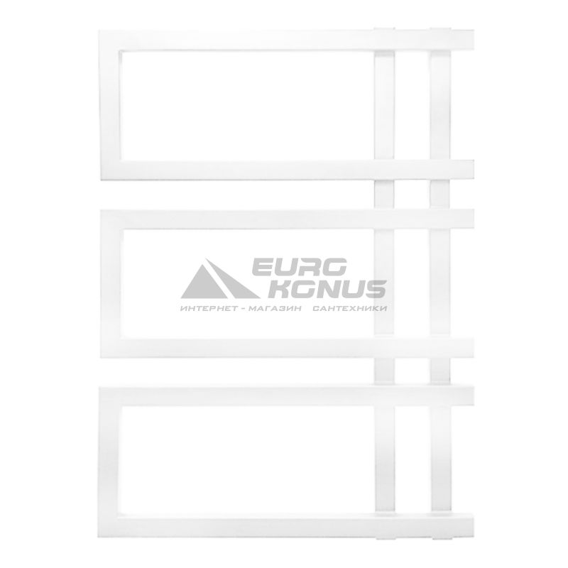 GENESIS AQUA Полотенцесушитель водяной Enzo 800x530 белый