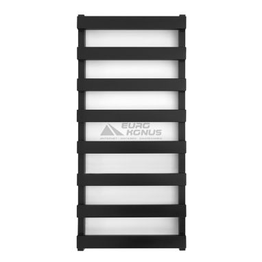 GENESIS AQUA Полотенцесушитель водяной Fancy 1200x530 черный