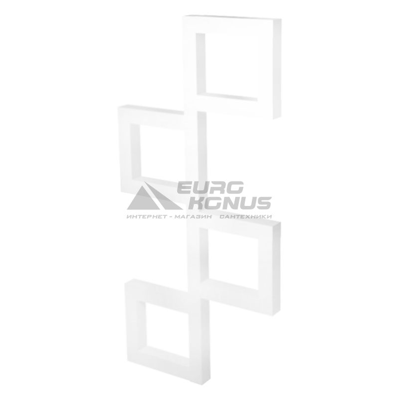 GENESIS AQUA Полотенцесушитель водяной Fito 1000x530 белый