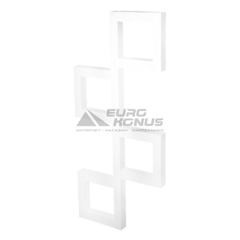 GENESIS AQUA Полотенцесушитель водяной Fito 1200x530 белый