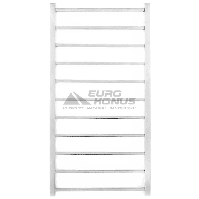 GENESIS AQUA Полотенцесушитель водяной Flat 1000x530 белый