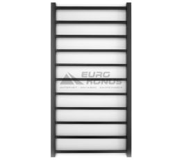 GENESIS AQUA Полотенцесушитель водяной Flat 1000x530 черный