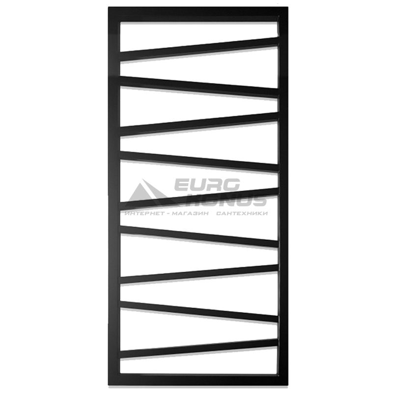 GENESIS AQUA Полотенцесушитель водяной Genesis Light 1200x530 черный
