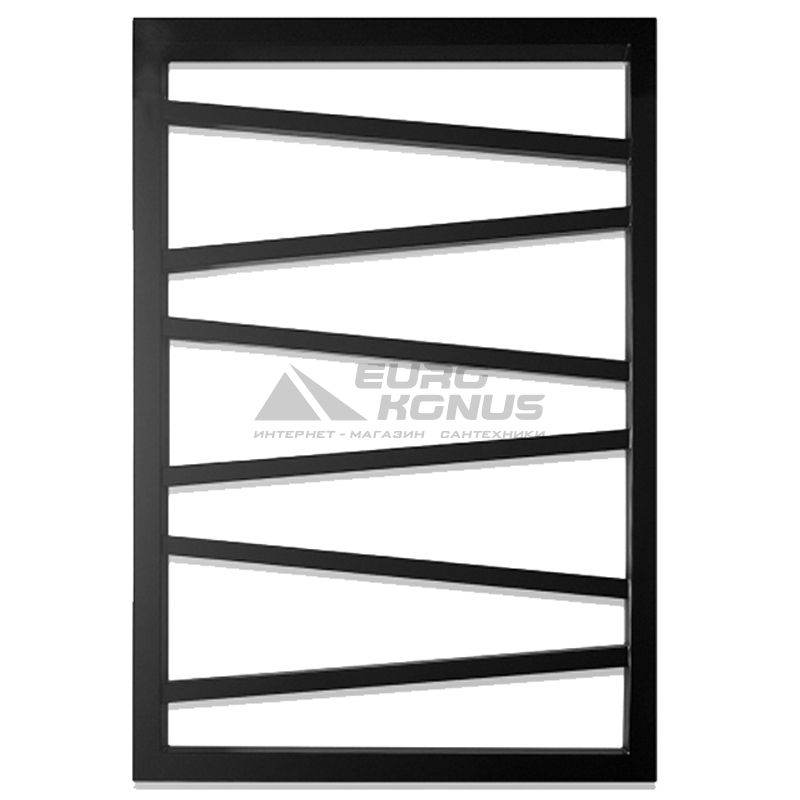 GENESIS AQUA Полотенцесушитель водяной Genesis Light 800x530 черный