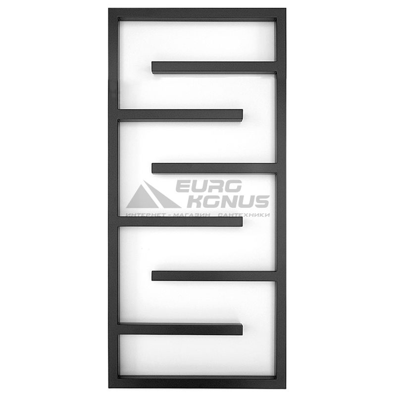 GENESIS AQUA Полотенцесушитель водяной Infinite 1200x530 черный