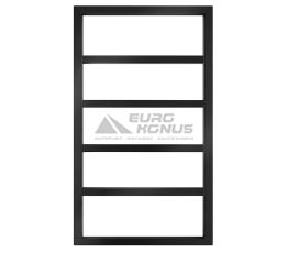 GENESIS AQUA Полотенцесушитель электрический Mogiana 800x530 черный