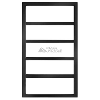 GENESIS AQUA Полотенцесушитель электрический Mogiana 800x530 черный