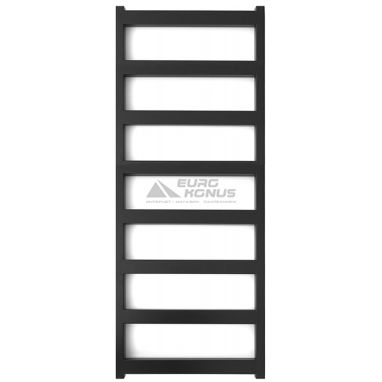 GENESIS AQUA Полотенцесушитель водяной Nova 1200x530 черный