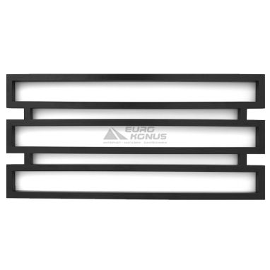 GENESIS AQUA Полотенцесушитель водяной Omnia 550x1200 черный