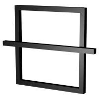GENESIS AQUA Полотенцесушитель электрический One 530x630 черный
