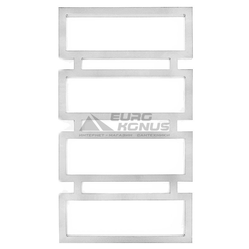 GENESIS AQUA Полотенцесушитель водяной Quattro 1000x530 белый