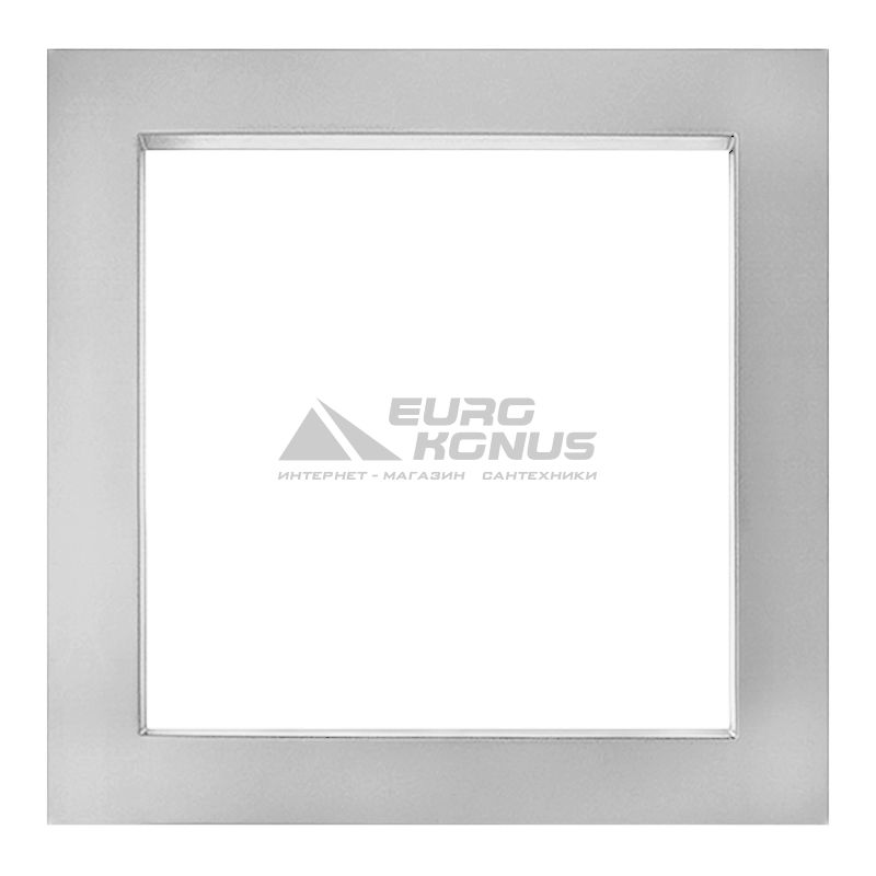 GENESIS AQUA Полотенцесушитель водяной Simple 500x500 белый