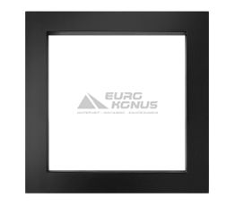 GENESIS AQUA Полотенцесушитель водяной Simple 500x500 черный