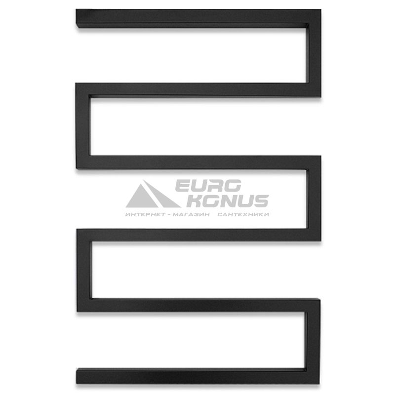 GENESIS AQUA Полотенцесушитель водяной Snake 800x530 черный