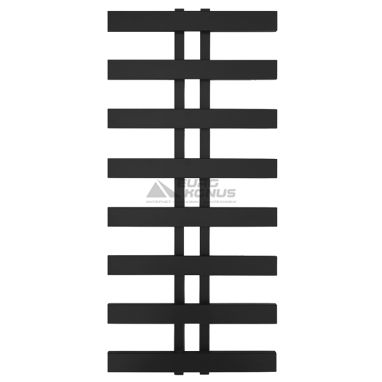 GENESIS AQUA Полотенцесушитель водяной Symmetry 1200x500 черный