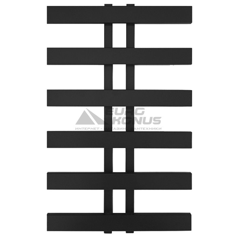 GENESIS AQUA Полотенцесушитель электрический Symmetry 800x500 черный
