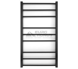 GENESIS AQUA Полотенцесушитель водяной Tristar Square 1000x530 черный