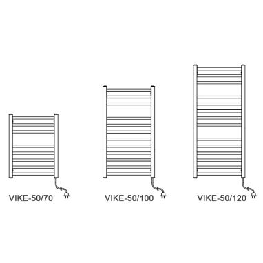 INSTAL PROJEKT Полотенцесушитель электрический Viking Electro VIKE-50/100W