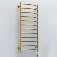 ТЁПЛЫЙ МИР Полотенцесушитель электрический правосторонний Метровый gold (1045х535х145 мм)